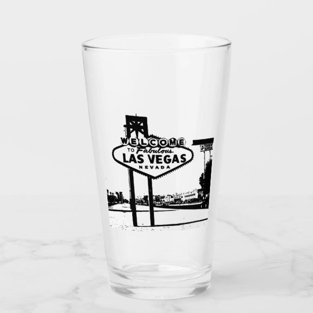 Herzlich willkommen im Glas Fabulous Las Vegas (Vorderseite)