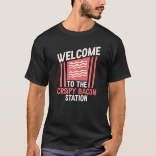 Herzlich willkommen im Grillrestaurant der Crsipy T-Shirt