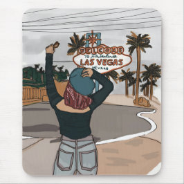 Herzlich willkommen im Lasvegas Karo vor Ort. Mousepad