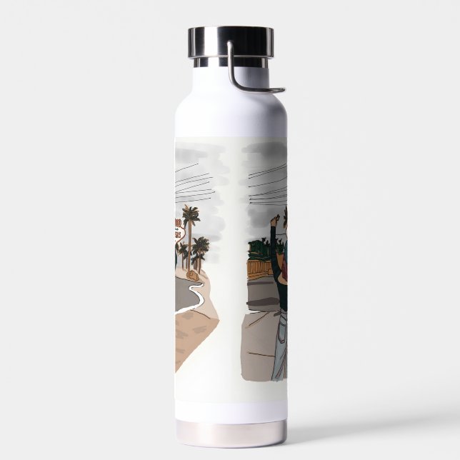 Herzlich willkommen im Lasvegas Karo vor Ort. Trinkflasche (Links)