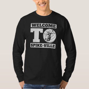 Herzlich willkommen im Volleyballteam von Spike Vi T-Shirt