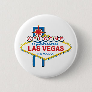 Herzlich willkommen im Zeichen von Las Vegas Button