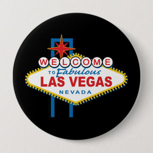 Herzlich willkommen im Zeichen von Las Vegas Button