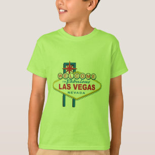 Herzlich willkommen im Zeichen von Las Vegas T-Shirt
