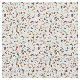 Herzlich Willkommen in Burnt Sienna Mint & Gold Stoff