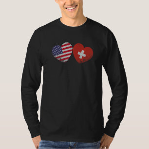 Herzlich Willkommen in der Schweizer Fahne Patriot T-Shirt