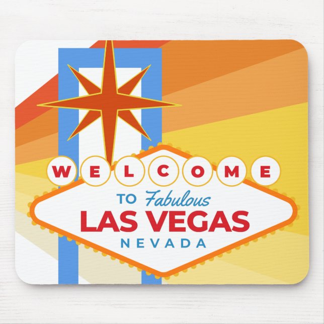 Herzlich Willkommen in Las Vegas 2 Mousepad (Vorne)