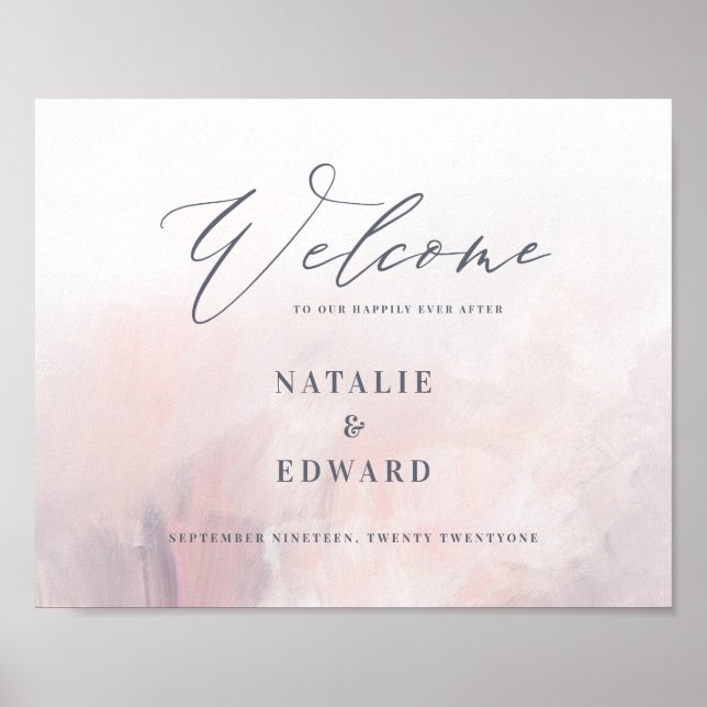 Herzlich Willkommen in unserem glücklichen Leben Poster (Vorne)