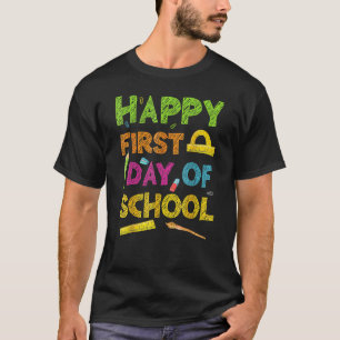 Herzlich willkommen zum ersten Schultag in der Sch T-Shirt
