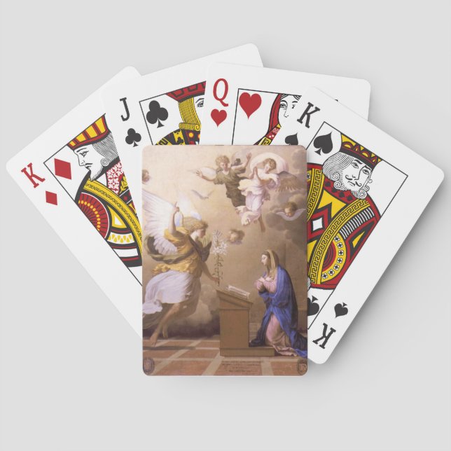 HERZLICH ZUR JAHRESZEIT SPIELKARTEN (Rückseite)