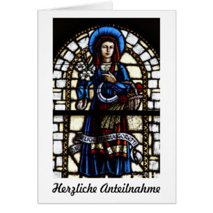Herzliche Anteilnahme Karte