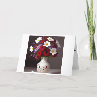 "Herzliche Bemerkungen" Dankeskarte