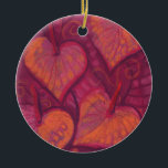 Herzliche Blume, blumenreiche Herzen, rosa, rot un Keramikornament<br><div class="desc">Blumenmotiv,  skurrile abstrakte Blume (stylisierte calla) erinnern an die Farben Rosa,  Rot,  Rubin und Orange. Liebliches Geschenk für ein Mädchen oder eine Frau,  perfekt für den Valentinstag oder nur als Zeichen der Liebe. Pastellmalerei,  Weiche Pastellfarben auf Papier,  2017 

© Clipso-Callipso / Julia Khoroshikh Alle Rechte vorbehalten.</div>