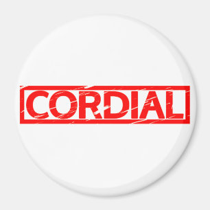 Herzliche Briefmarke Magnet