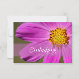 Herzliche Einladung und Stil!