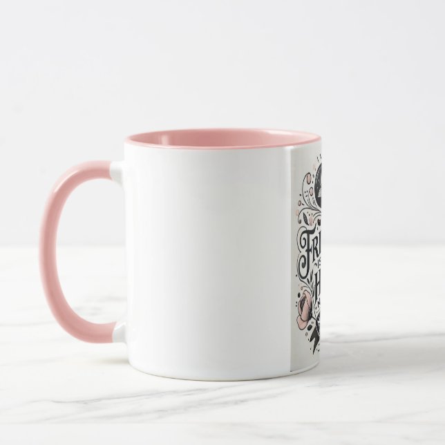 Herzliche Freundschaft Tasse (Links)