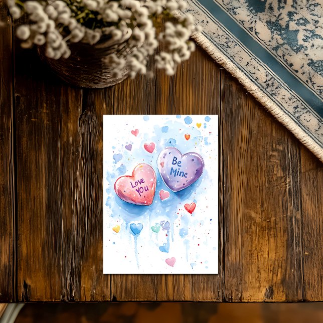 Herzliche Grüße: Valentinstag Postkarte (Von Creator hochgeladen)