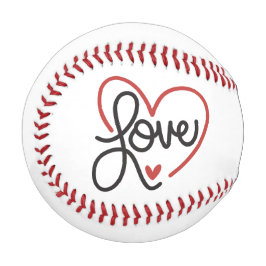 Herzliche LIEBE für Lover am Valentinstag Baseball