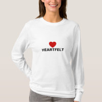 Herzliche Liebe Minimalistischer T - Shirt