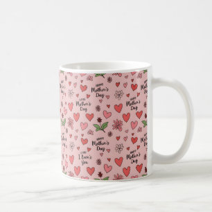Herzliche Muttertagsgeschenke und Kunst Kaffeetasse