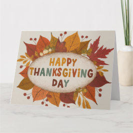 Herzliche Nachrichten Erntedank Grußkarte Karte