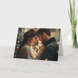 Herzliche romanische Weihnachtskarte Karte