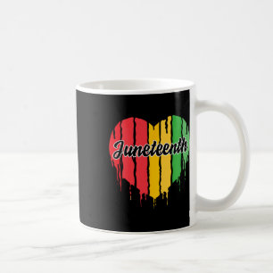 Herzliche schwarze Geschichte Afro American Africa Kaffeetasse