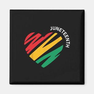 Herzliche schwarze Geschichte Afro American Africa Magnet