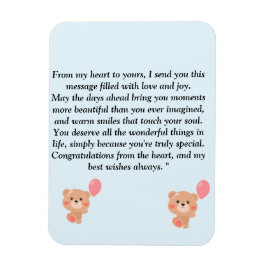 Herzliche und ganzheitliche Massage für alle Alter Magnet