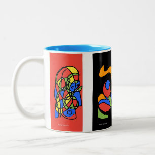 herzliche und gemütliche Tasse