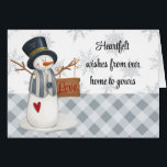 Herzliche Wünsche<br><div class="desc">Senden Sie allen Ihren Lieben herzliche Wünsche mit dieser Weihnachtskarte von unserem Zuhause bis zu Ihrer Weihnachtskarte. Im Inneren steht: "Mögen alle Ihre Tage mit Liebe,  Licht und Lachen gefüllt sein." Eine aufregende,  inspirierende Stimmung für das Leben. Schicken Sie es während der Ferien oder zu jeder Jahreszeit.</div>