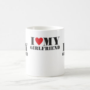 Herzliche Zitate, die sagen, ich liebe meine Freun Kaffeetasse