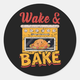 Herzlichen Dank an Drinking Funny Erntedank Turkey Runder Aufkleber