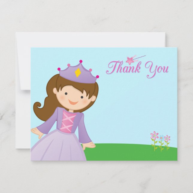 Herzlichen Dank an eine Flachkarte Einladung (Vorderseite)