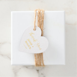 Herzlichen Dank, dass Sie mit uns Hochzeit feiern Geschenkanhänger