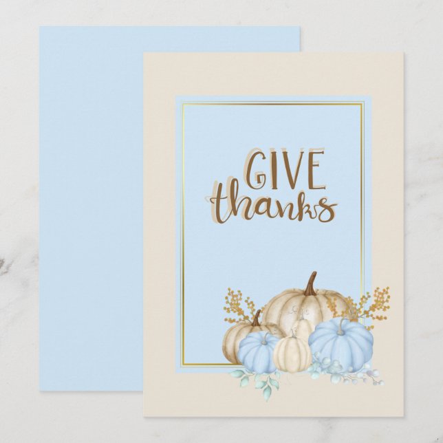 Herzlichen Dank für die Ankündigung (Vorne/Hinten)