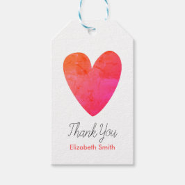 Herzlichen Dank Geschenkanhänger