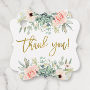 Herzlichen Dank Geschenkanhänger