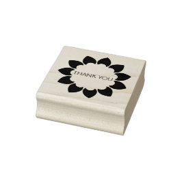 Herzlichen Dank Gummistempel