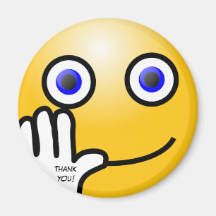 Herzlichen Dank! Magnet