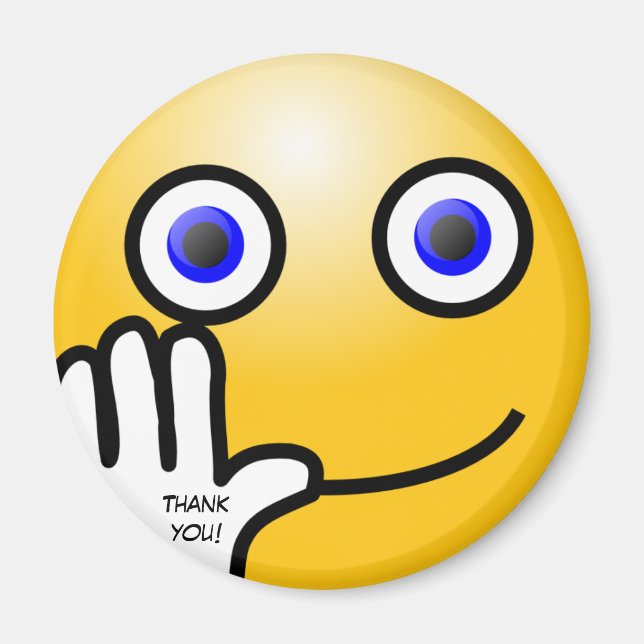 Herzlichen Dank! Magnet (Vorne)