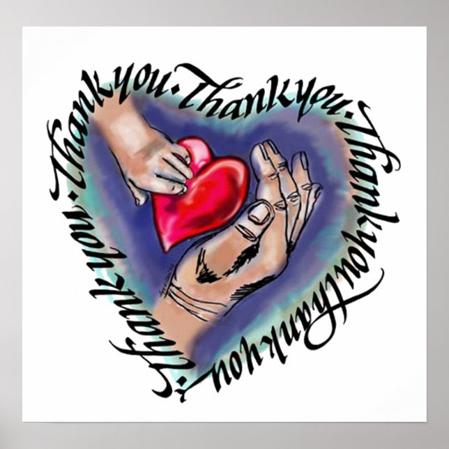 Herzlichen Dank, Poster (Vorne)