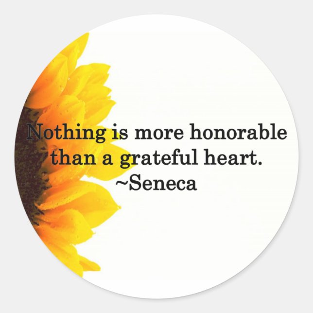 Herzlichen Dank Runder Aufkleber (Vorderseite)