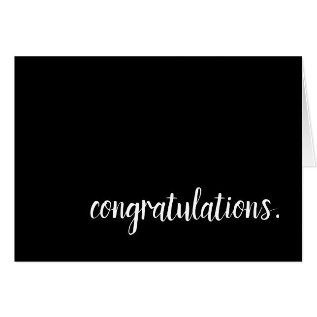 Herzlichen Glückwunsch (Vorderseite (Horizontal))