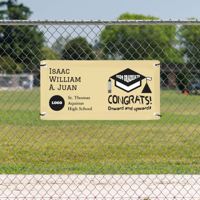 Herzlichen Glückwunsch, 2024 Absolvent! Banner (Insitu)