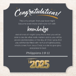 Herzlichen Glückwunsch 2025 Philippinen 1:9-11 Chr Untersetzer