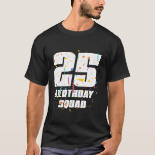 Herzlichen Glückwunsch 25. Geburtstagskolade 25. G T-Shirt