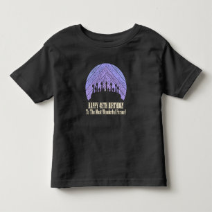 Herzlichen Glückwunsch 49. Geburtstag Sprichwort Z Kleinkind T-shirt