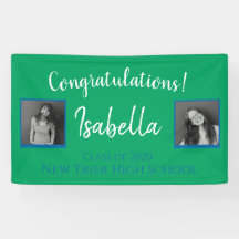 Herzlichen Glückwunsch Abschluss Banner