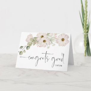 Herzlichen Glückwunsch Abschluss Gift Uni Graduate Karte